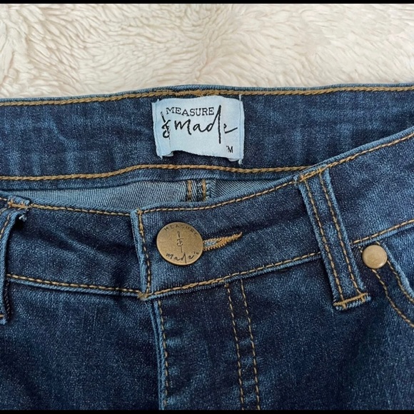 Measure and Made Dark wash Jeans (Retail $119) - Picture 4 of 8